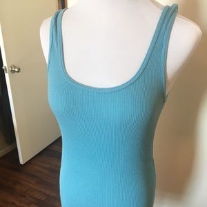 Teal colored Tank by Michael Stars